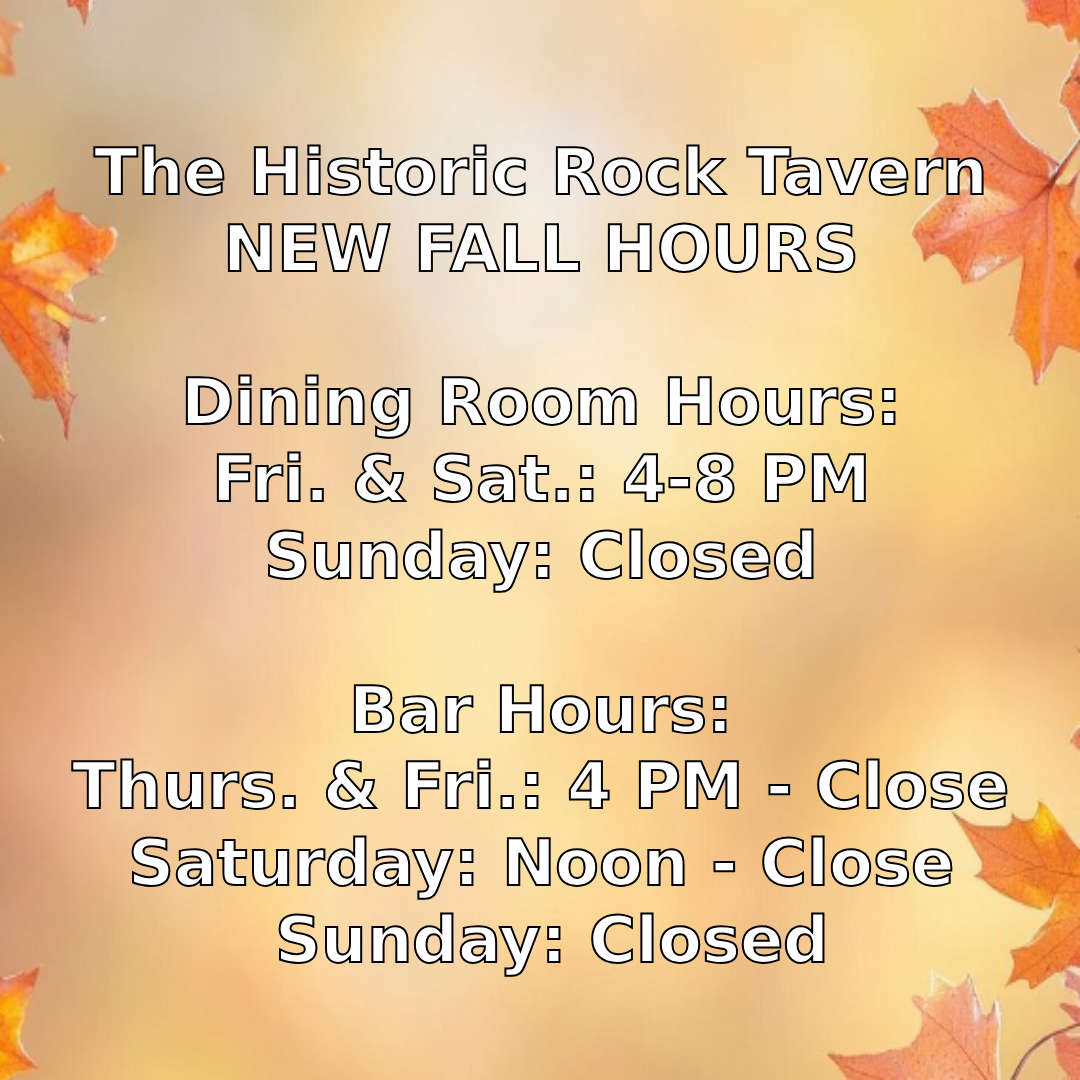 Rock Fall Hours